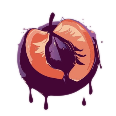 Purple Peaches logo
